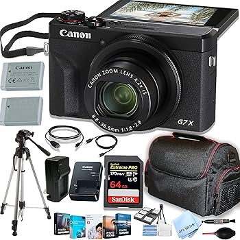 Amazon.com : Canon PowerShot G7 X Mark III Digital Camera +
